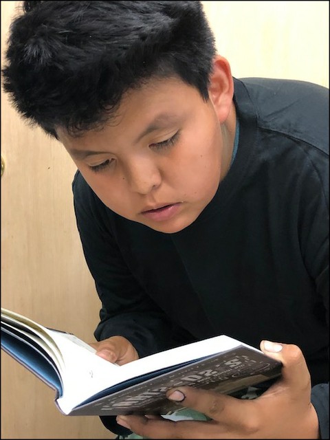 Boy Reading