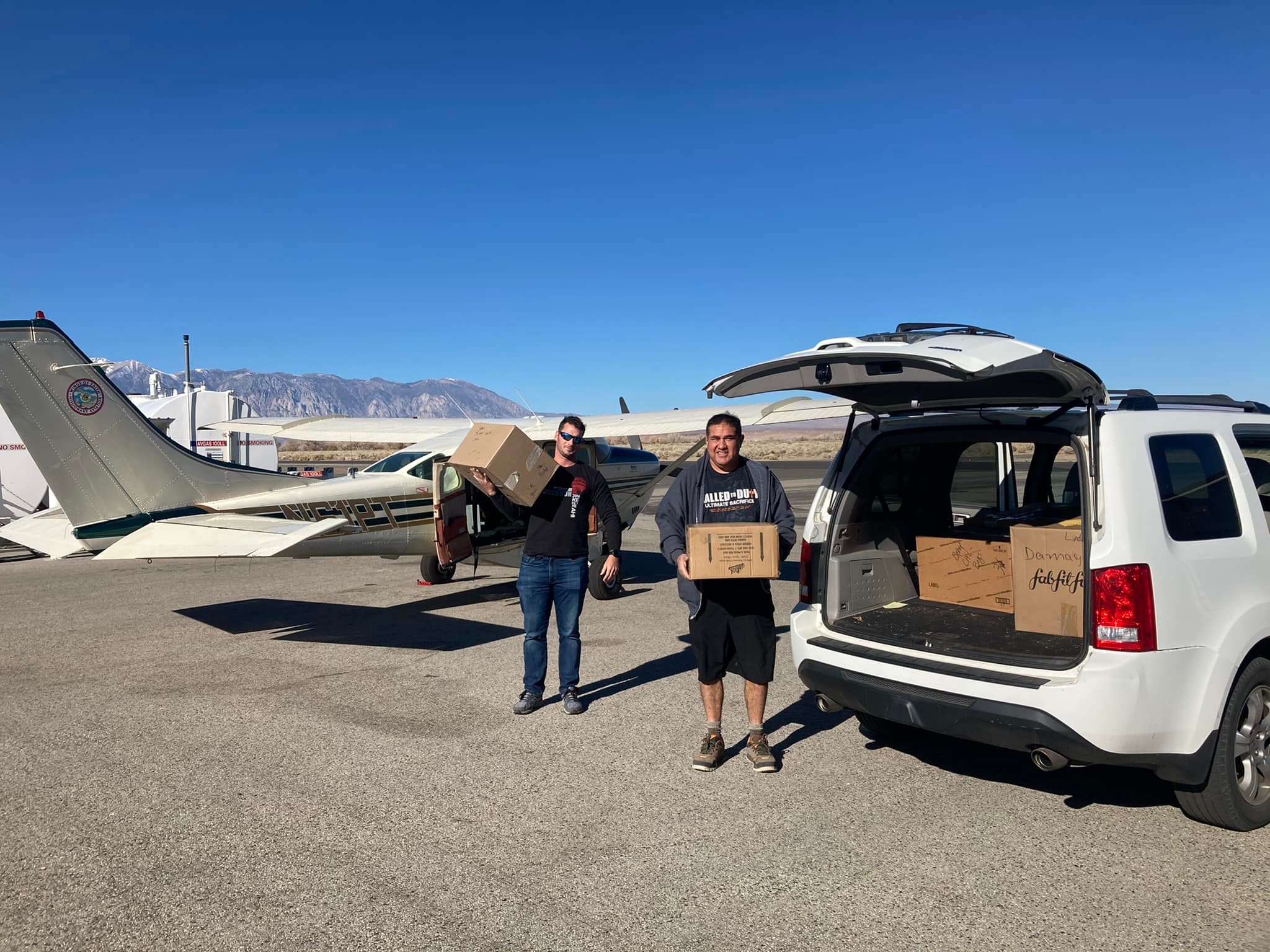 Bishop Toy Delivery Christmas Airlift 2021