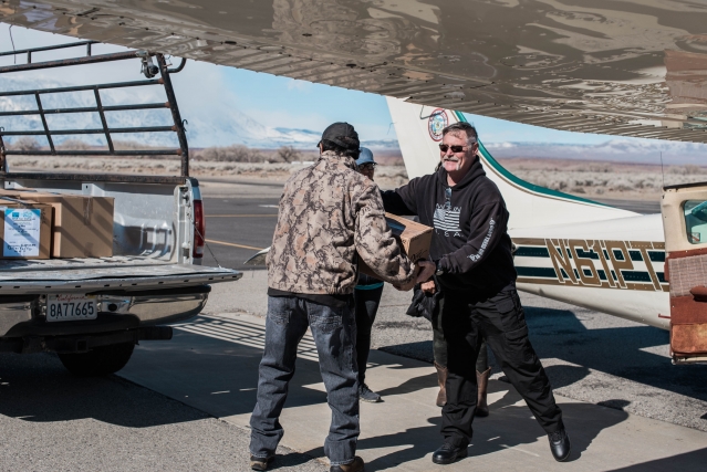 Winter Deliveries for Paiute Tribe