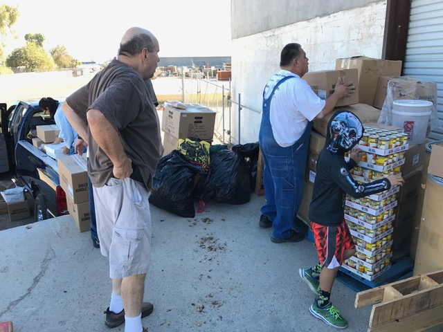 Load of supplies donated to Yuma